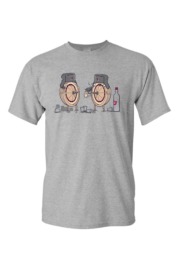 Randy Otter Russian Roulette DT Adult T-Shirt Tee