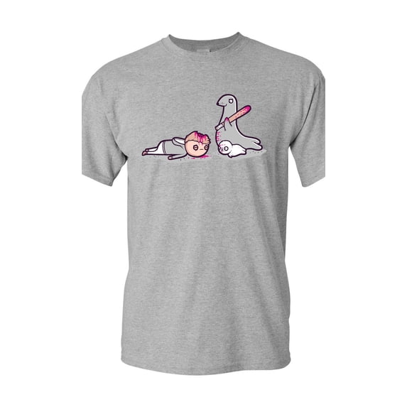 Randy Otter Seal Clubbing DT Adult T-Shirt Tee