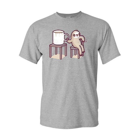 Randy Otter Sloth Mondays DT Adult T-Shirt Tee