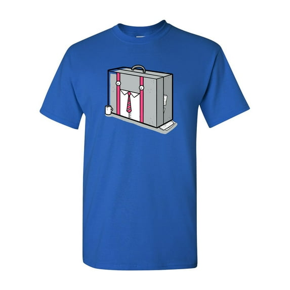 Randy Otter Suitcase DT Adult T-Shirt Tee