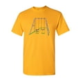thumbnail image 1 of Randy Otter Swing Set DT Adult T-Shirt Tee, 1 of 2