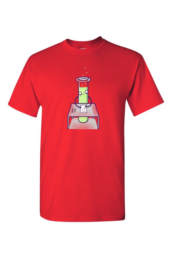 Randy Otter Test Tube DT Adult T-Shirt Tee