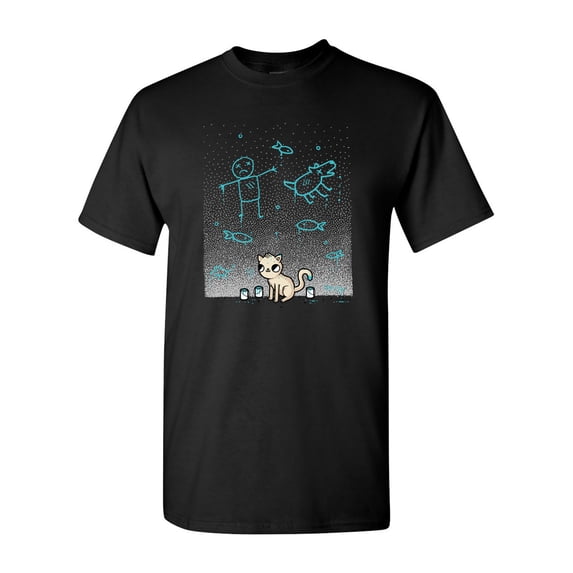 Randy Otter The Artist DT Adult T-Shirt Tee
