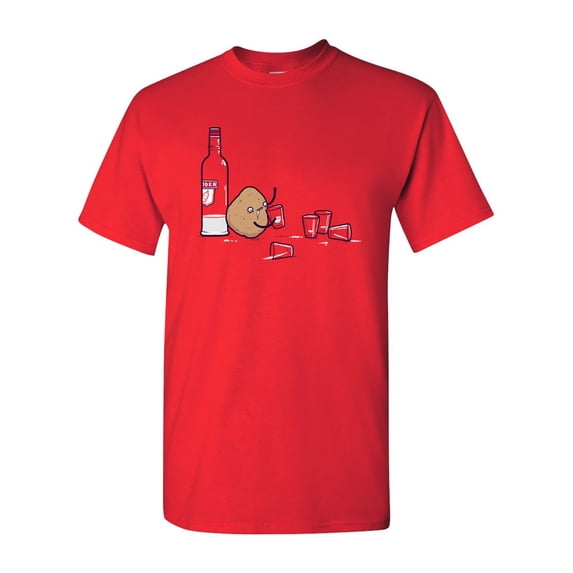 Randy Otter Vodka Potato DT Adult T-Shirt Tee