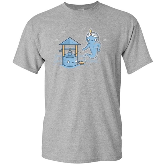 Randy Otter Wishing For Wishes DT Adult T-Shirt Tee