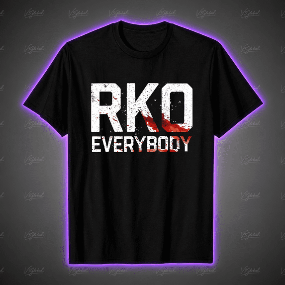 Randy RKO Everybody Blood Wrestling Fan Graphic Unisex T-Shirt V19514, S-5XL