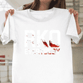thumbnail image 1 of Randy RKO Everybody Blood Wrestling Graphic Unisex T-Shirt, up to size 3XL., 1 of 2