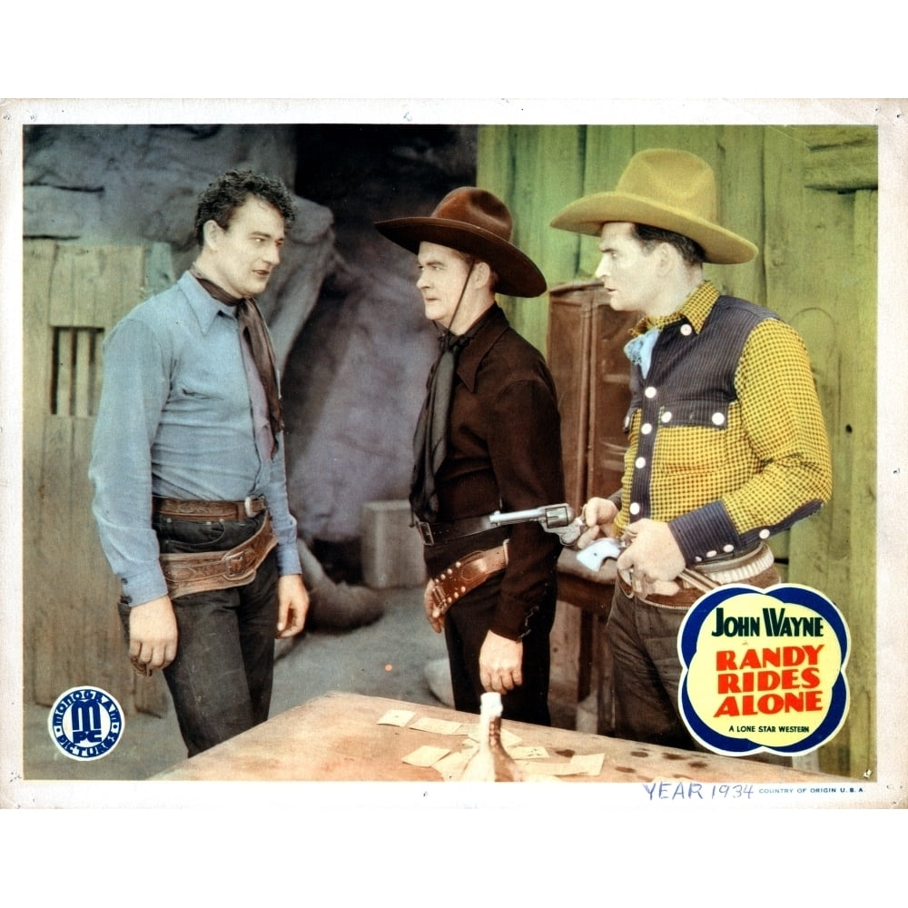 Randy Rides Alone Movie Poster Masterprint (28 x 22) - Walmart.com