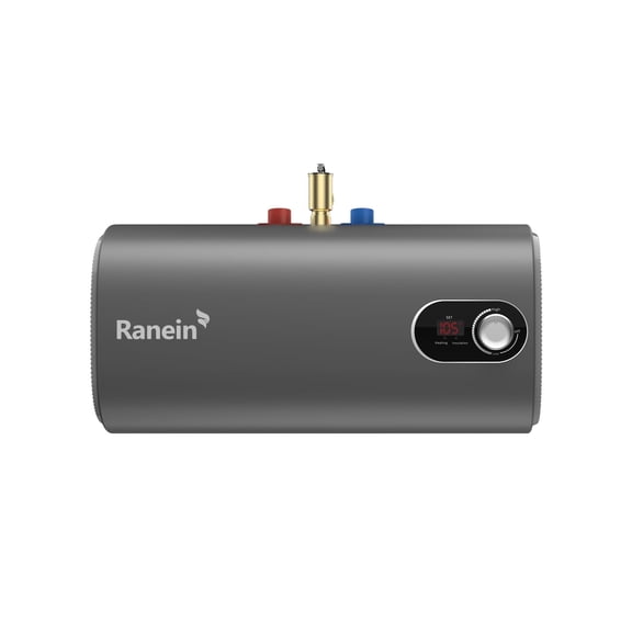 Ranein 4.0 Gal Mini Tank Water Heater, 1440W 110V Under Sink Point of Use Hot Water Heater, Wall/Floor Mount