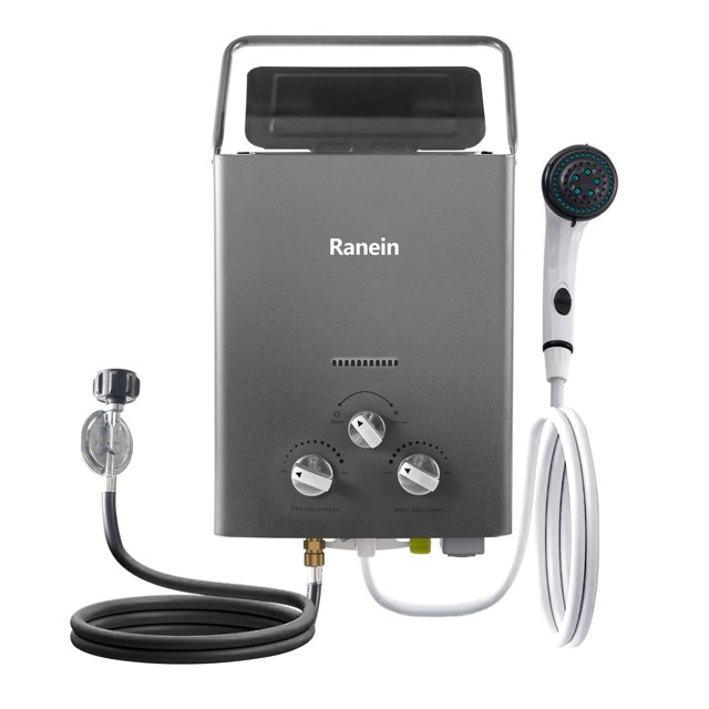 Ranein Portable Water Heater 1.58 GPM, Outdoor Tankless Water Heater