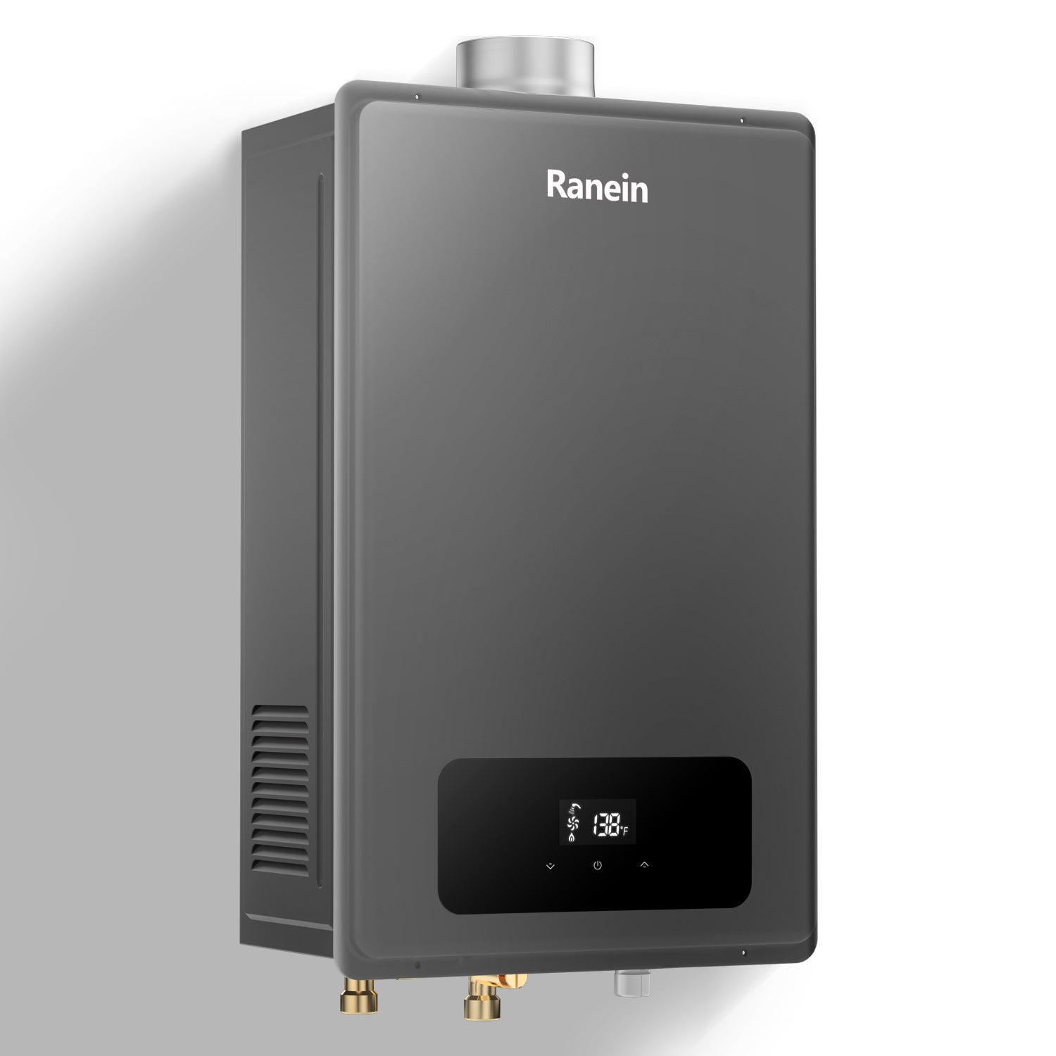 Ranein Propane Gas Tankless Water Heater, Indoor Max 5.3 GPM, 130,000 ...