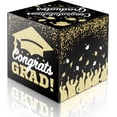 thumbnail image 1 of Ranfashiong Class of 2026 Graduation Card Box, Foldable Pink Cardboard Holder for Congrats Grad Party Decorations, Large 8.7 Inch Envelope Box, 1 of 10
