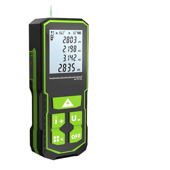 Ranfinder Digital Distance Meter Measure 60M 100M 120M Tape Ran Finder Green Beem ,Easy to Use