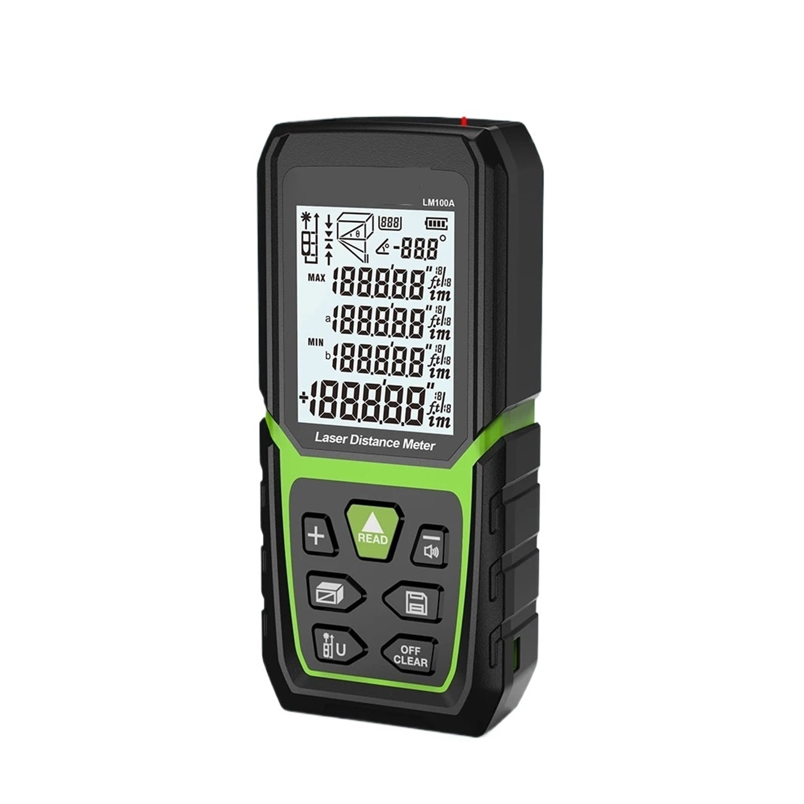 Ranfinder Distance Meter 50M 100M 120M Tape Ran Finder Build Measure Device Ruler Test Tool