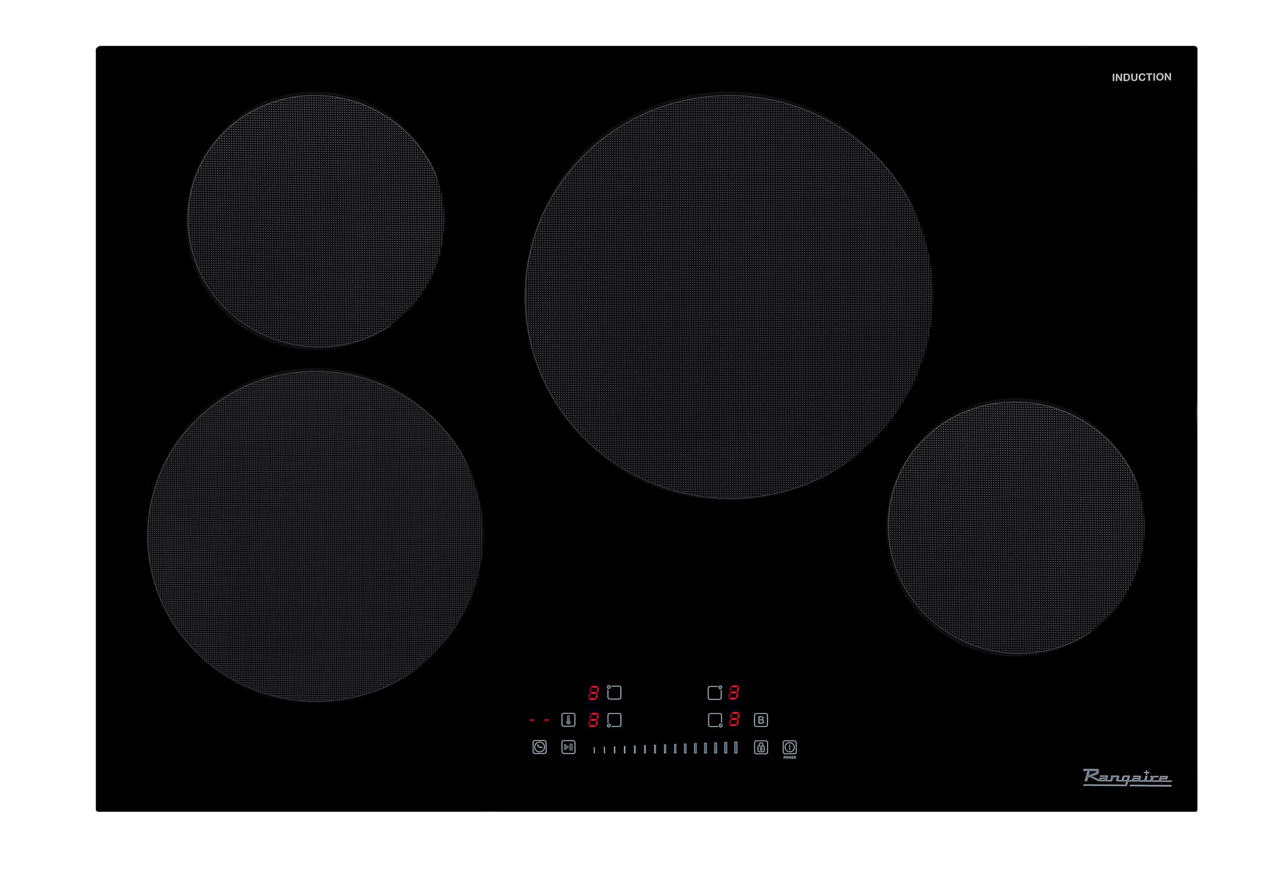 Rangaire RCI301S 30" Induction Cooktop - Smooth Glass Surface, Induction Burners, Touch Control