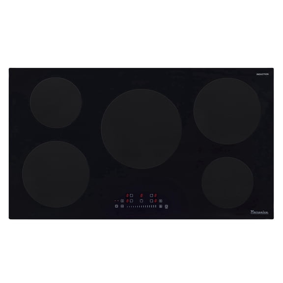 Rangaire RCI361S 36" Induction Cooktop - Smooth Glass Surface, Induction Burners, Touch Control