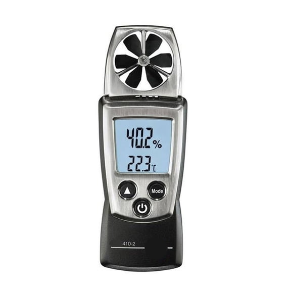 Range 0.4 to 20 m/s Handy Vane Probe Anemometer Wind Speed Air Flow Velocity/Temperature/Humidity