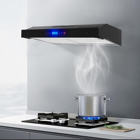 Range 30 Inch - Under Cabinet Range 30 Inch, Stainless Steel Kitchen , Vent 30 Inches, Stove Vent for Kitchen, Kitchen Vent Hoods with Glass Flap