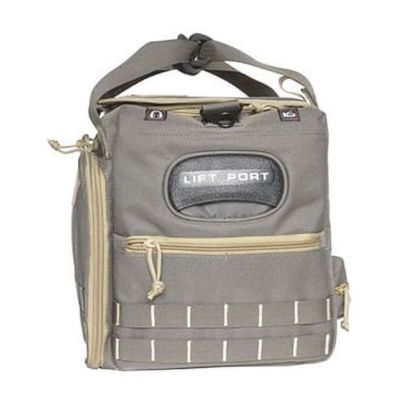 Range Bag with Foam Cradle, Medium/Large, 4 Handguns, Black