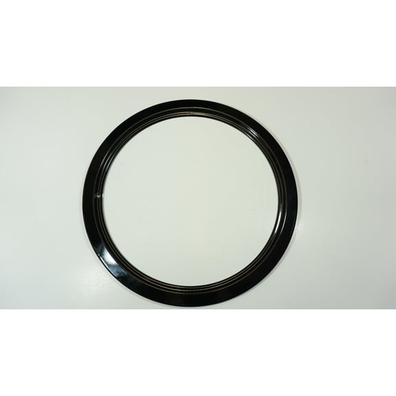 Range Black Porcelain 8" Trim Ring for GE and Hotpoint, 420-8