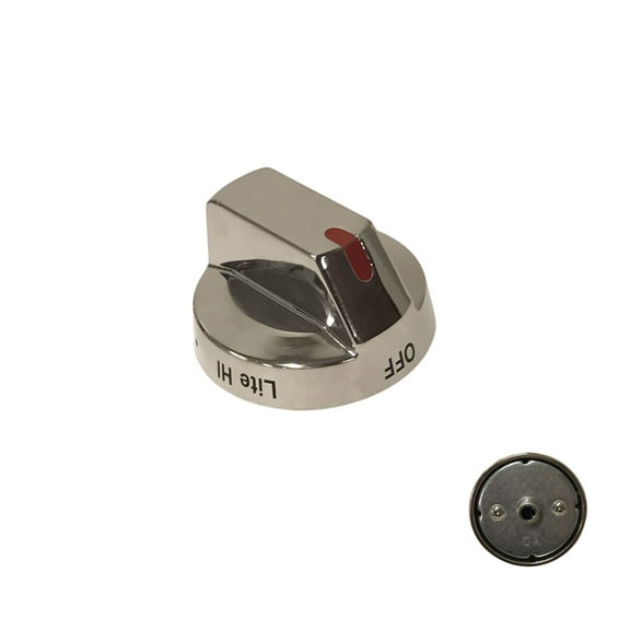 Range Burner Knob Compatible With Samsung Model Numbers NX58H5600SS/AC, NX58H5650WS, NX58H5650WS/AA, NX58J7750SS