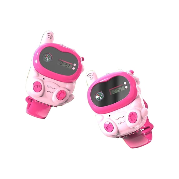 Range Device Rechargeable Outdoor Communication Wrist Device Two Way Radio Digital Display Up To 1500M Range 3x2x1 Inch Walkie Talkie