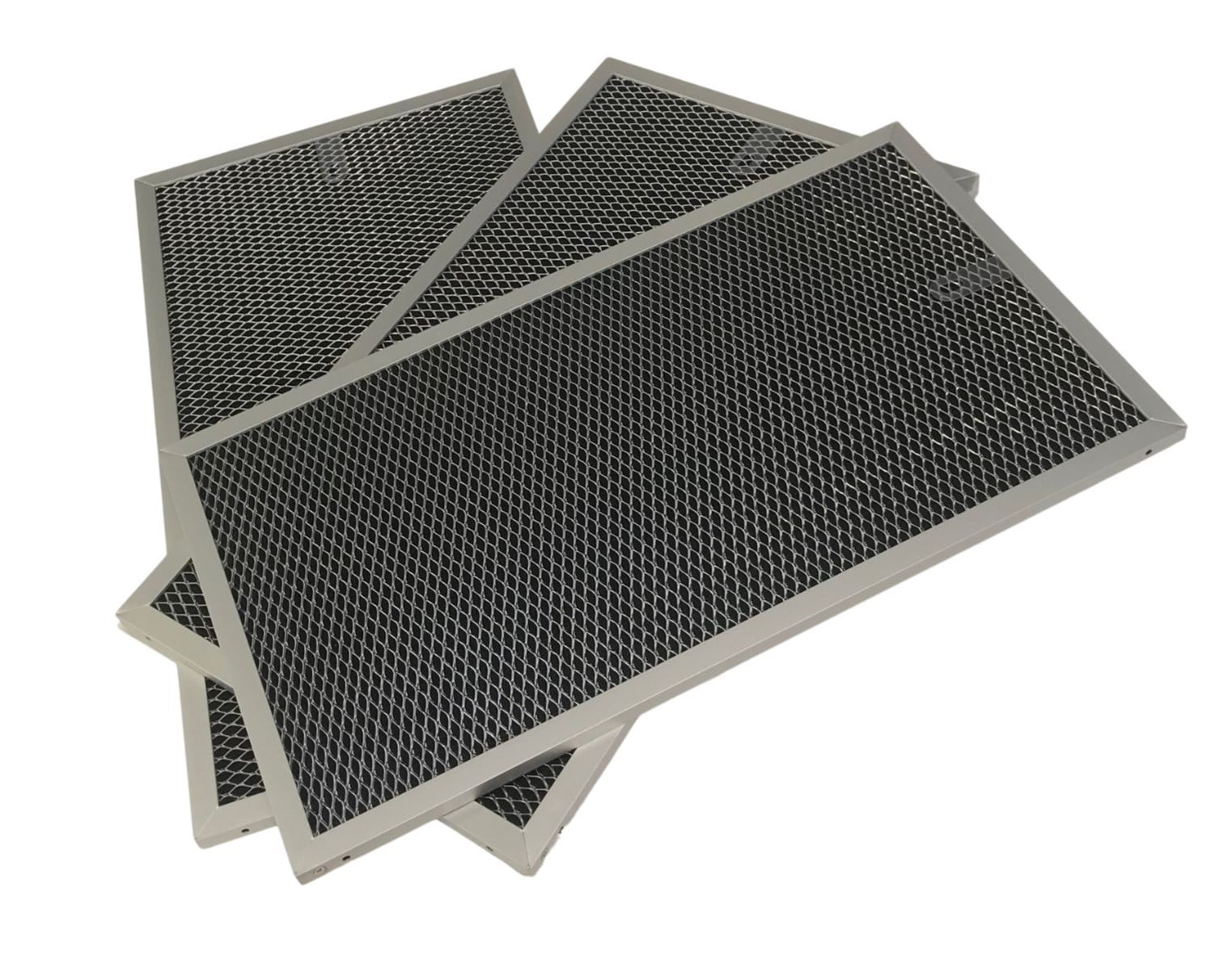 Range Hood Charcoal Filter - Three Pack - Compatible With GE Model Numbers ZV855SP3SS