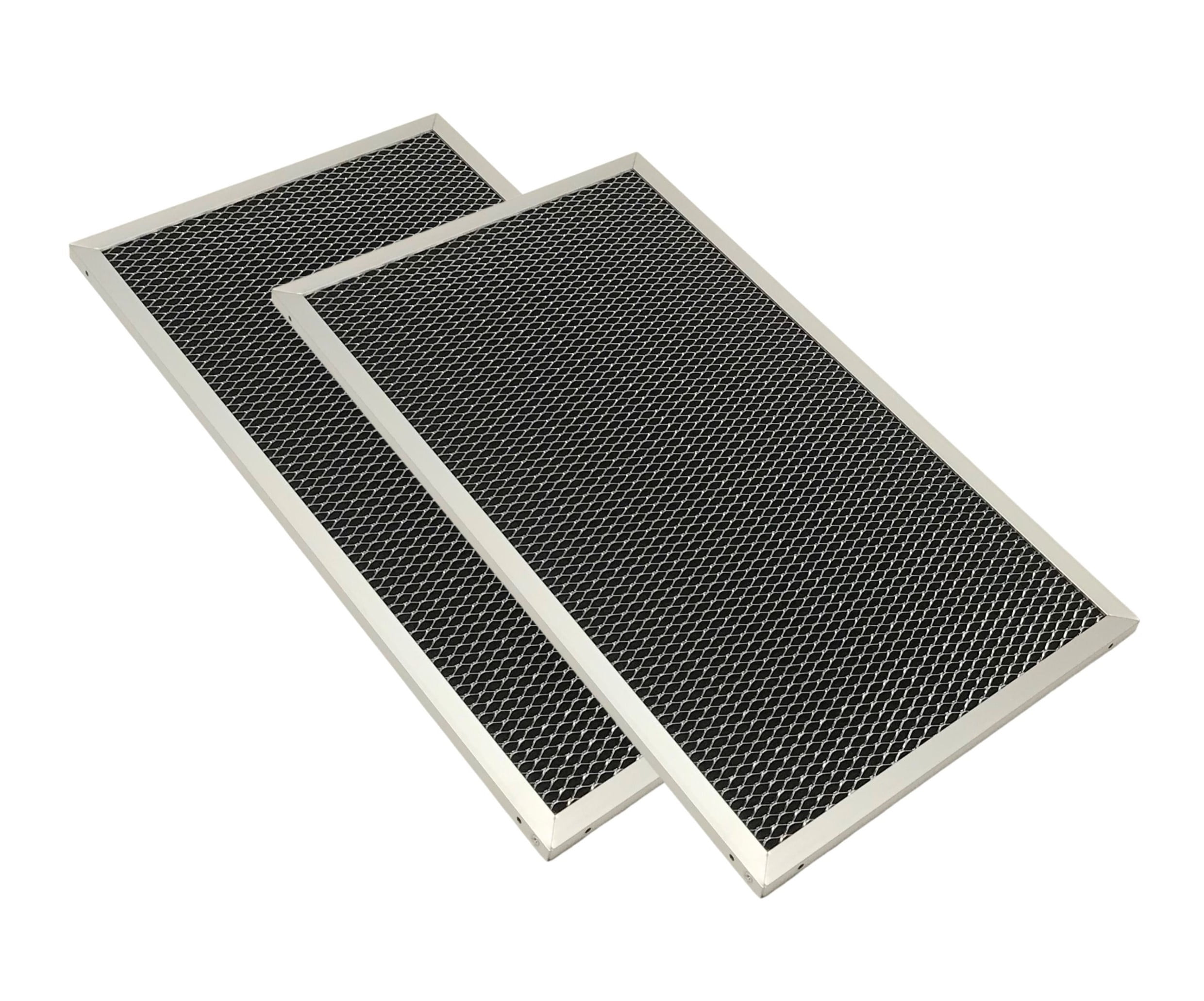Range Hood Charcoal Filter - Two Pack Compatible With GE Model Numbers ZV850SB1SS, ZV850SB2SS, ZV850SB3SS, ZV850SB4SS