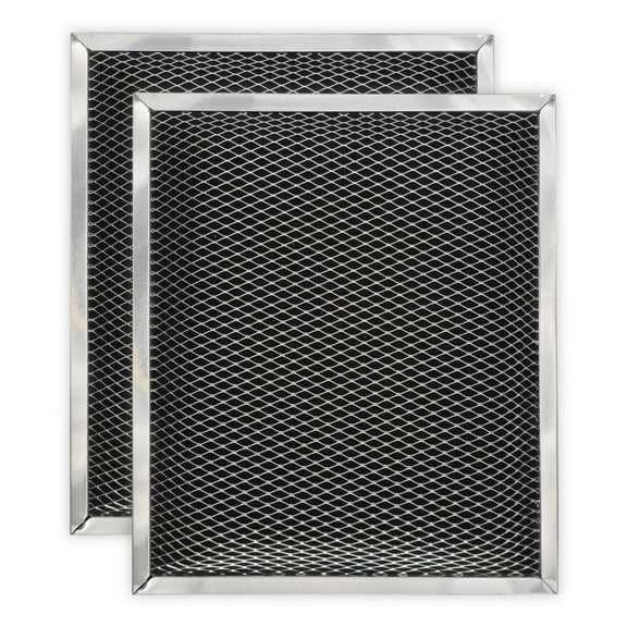 Range Hood Filter Replacement for 8.78 x 10.48 W10355450 Charcoal Whirlpool vent hood filter - Carbon Filter for Exhaust Fan - Filters Kitchen Odors for Ductless Vent Hoods (2 Pack)