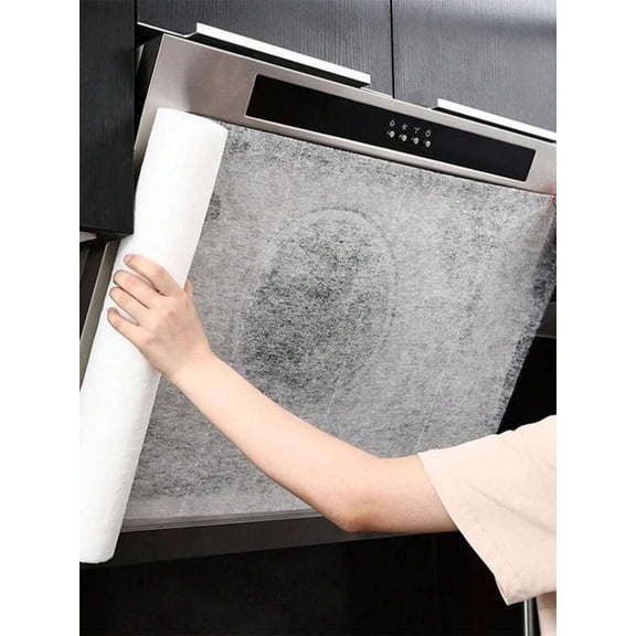 Range Hood Filter Replacement Sheets, Universal Cut-to-Size Grease and Charcoal Carbon Filters for Kitchen Exhaust Fan, Oven Vent Oil & Smoke Protector, 2-Pack