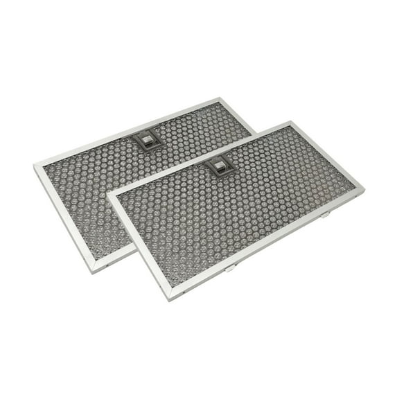 Range Hood Filter - Two Pack - 13 x 7 Inches Compatible With Whirlpool Part Number W10531087