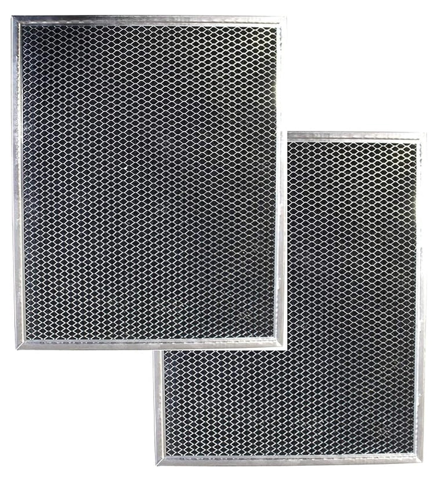 Range Hood Filters Replacement - 10 13/16" x 13 5/16" Carbon Filter 2-Pack - Compatible with 99010308, BPSF30, QS, WS Range Hoods