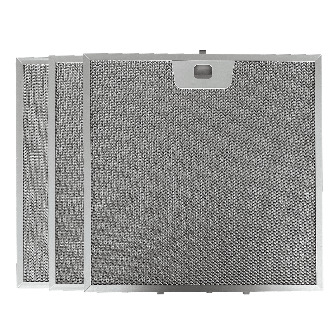 Range Hood Grease Filter - Three Pack - 11-7/8 x 11-7/8 inches Compatible With GE Part Number wb02x24872