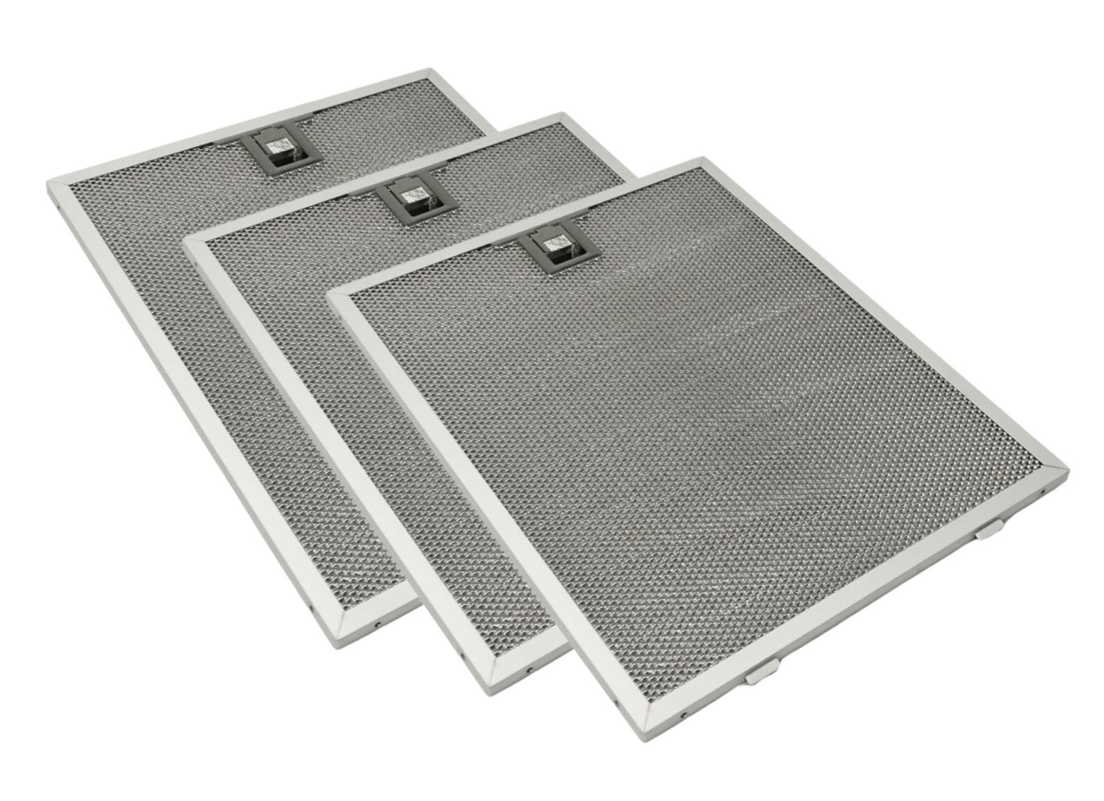 Range Hood Grease Filter - Three Pack - Compatible With Frigidaire Part Number 5304482252 - 12-9/16 X 10-1/4 Inches