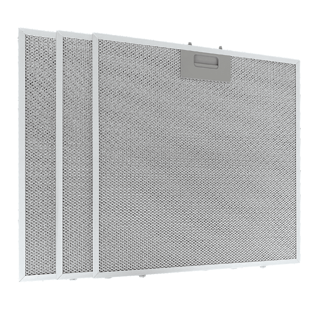 Range Hood Grease Filter - Three Pack Compatible With GE Model Numbers JVX5305DJ2WW, JVX5305DJ2BB, JVX5305DJ1WW