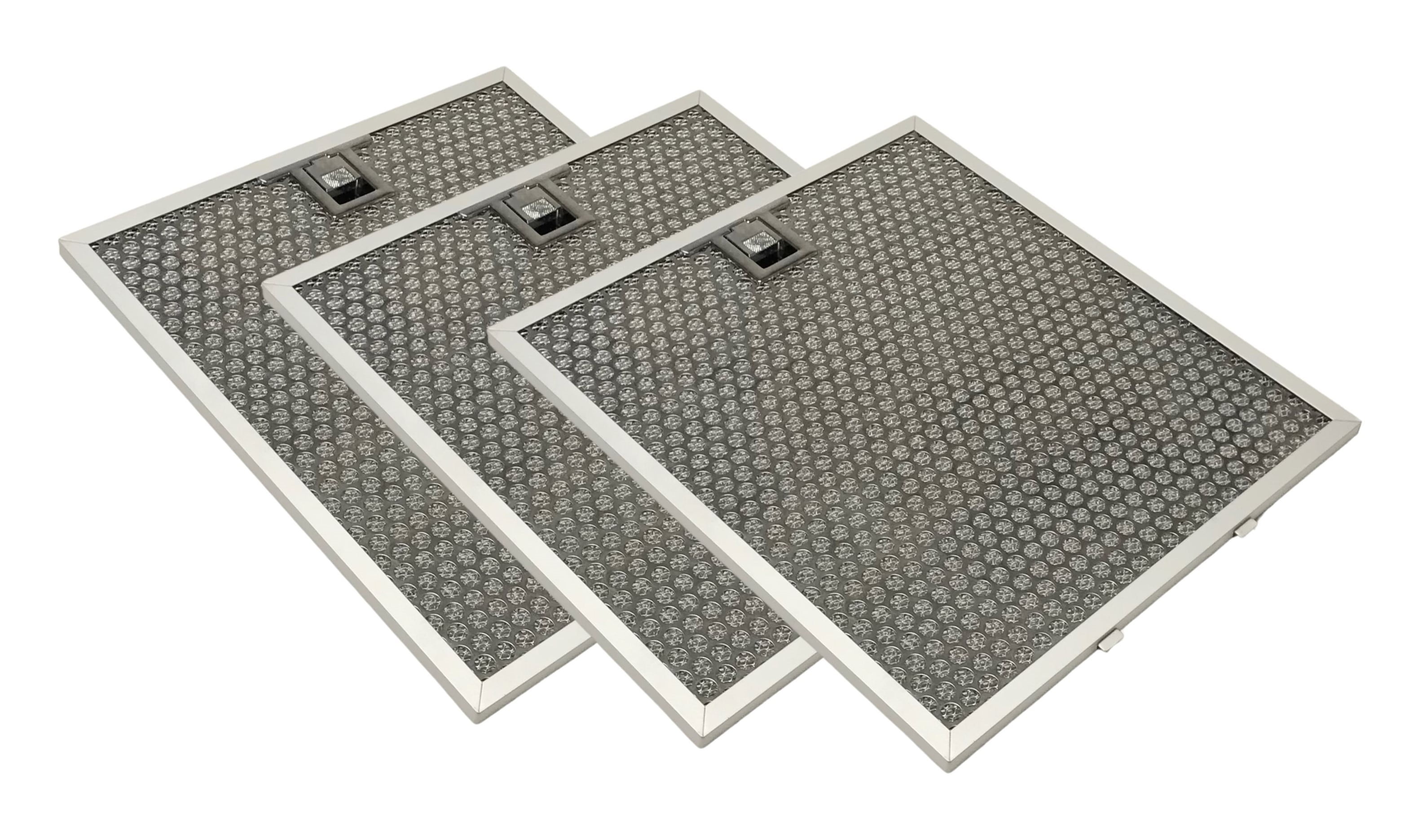 Range Hood Grease Filter - Three Pack Compatible With GE Model Numbers PV977N2SS, PV977N3SS, PV977N4SS