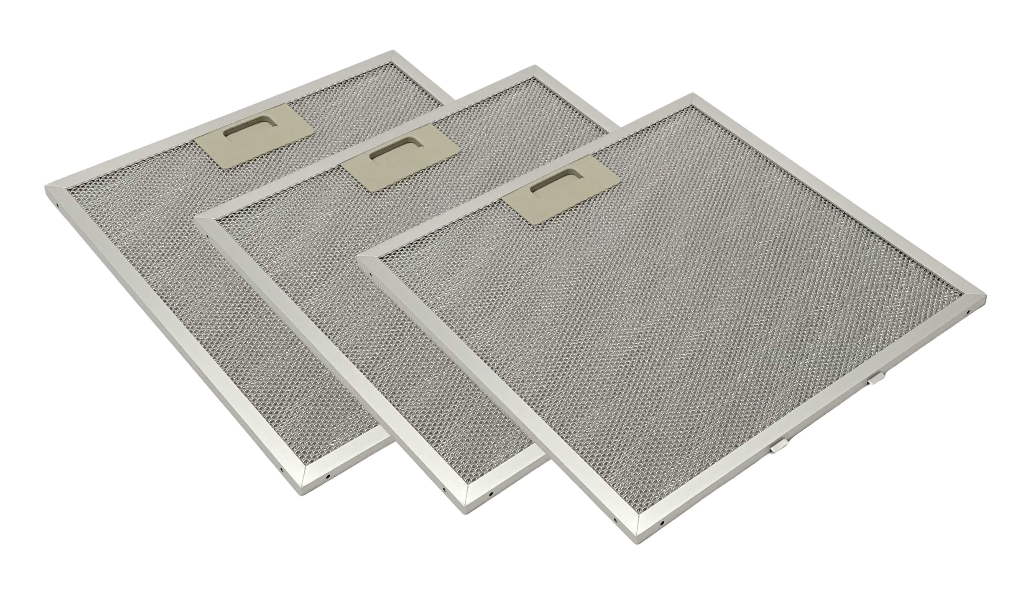 Range Hood Grease Filter - Three Pack Compatible With Jenn-Air Model Numbers JXP5032WW0, JXP5032WS0