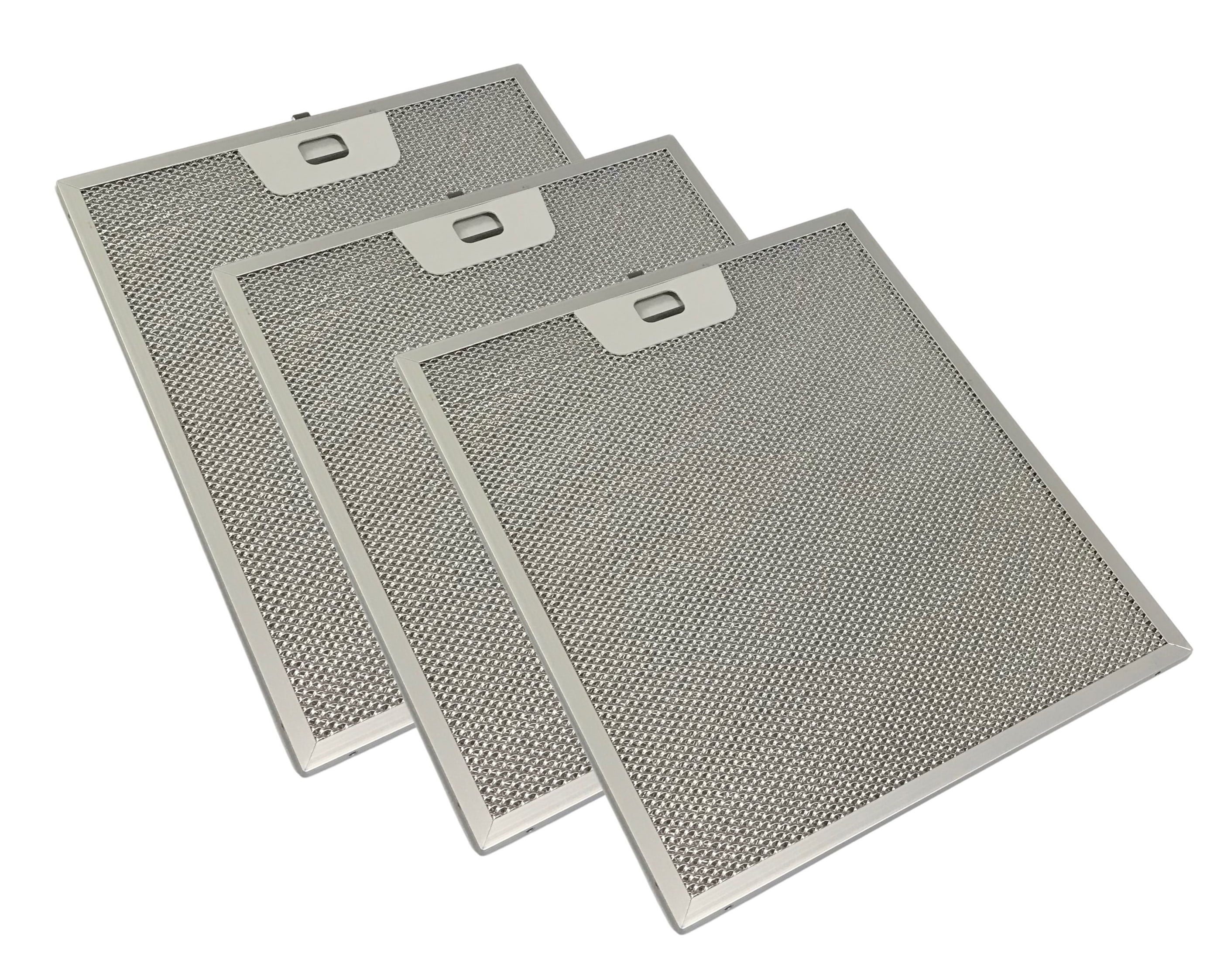 Range Hood Grease Filter - Three Pack Compatible With Whirlpool Model Numbers KHLU182MSS1, KHVU761RSS0, KHVU761RSS1