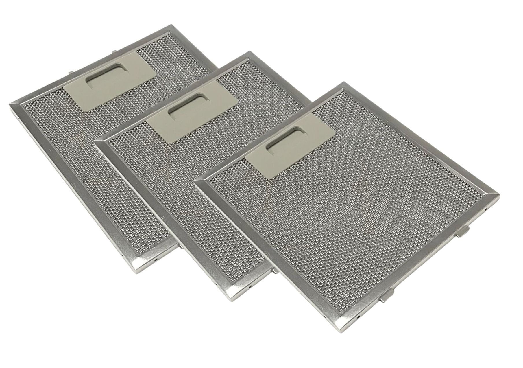 Range Hood Grease Filter - Three Pack Compatible With Whirlpool Model Numbers KVWB606DBS0, KVWB606DSS0, KVWB606DSS1