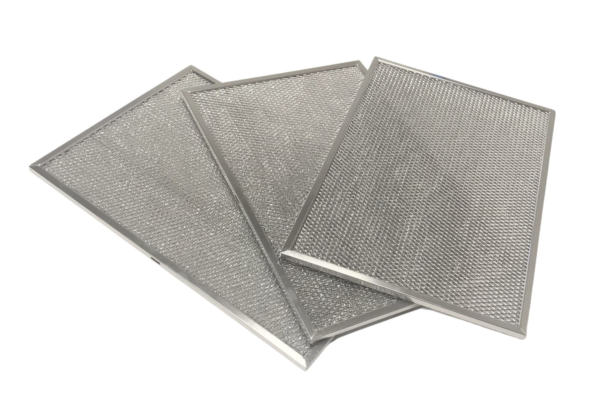 Range Hood Grease Filter - Three Pack Compatible With Whirlpool Model Numbers UXT5230BDW0, UXT5230BDW1, UXT5230BFS0