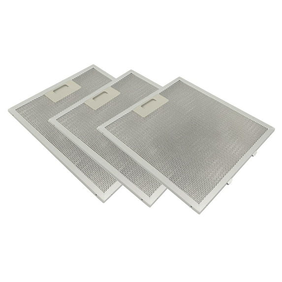 Range Hood Grease Filter - Three Pack Compatible With Whirlpool Model Numbers UXT5536AAW0, UXW6530BS0, UXW6530BSS0