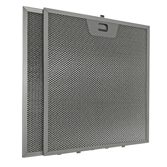 Range Hood Grease Filter - Two Pack Compatible With GE Model Numbers JVW5361EJ1ES, JVW5361BJ1TS