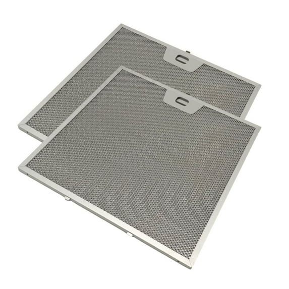Range Hood Grease Filter - Two Pack - 11-7/8 x 11-7/8 inches Compatible With GE Model Numbers wb02x24872