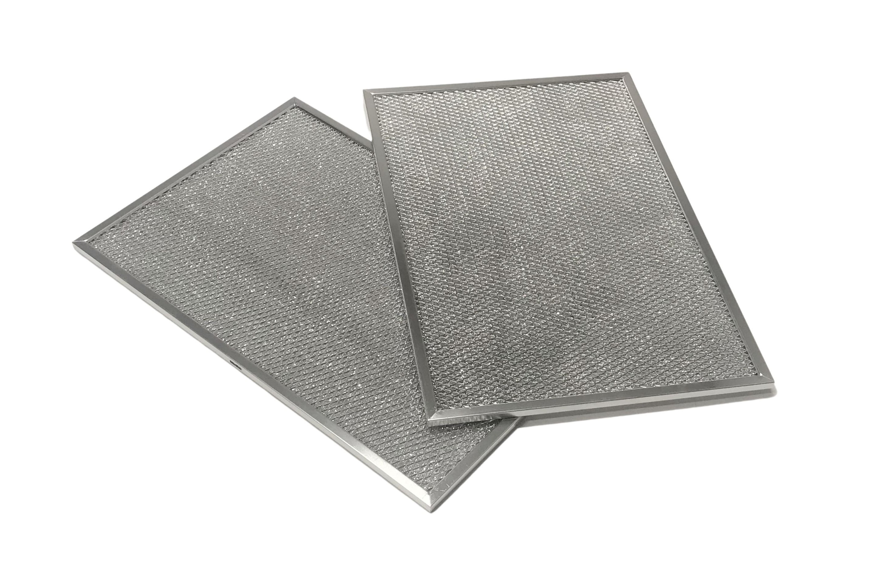 Range Hood Grease Filter - Two Pack Compatible With Whirlpool Model Numbers UXT5230AYB1, UXT5230AYS0, UXT5230AYS1