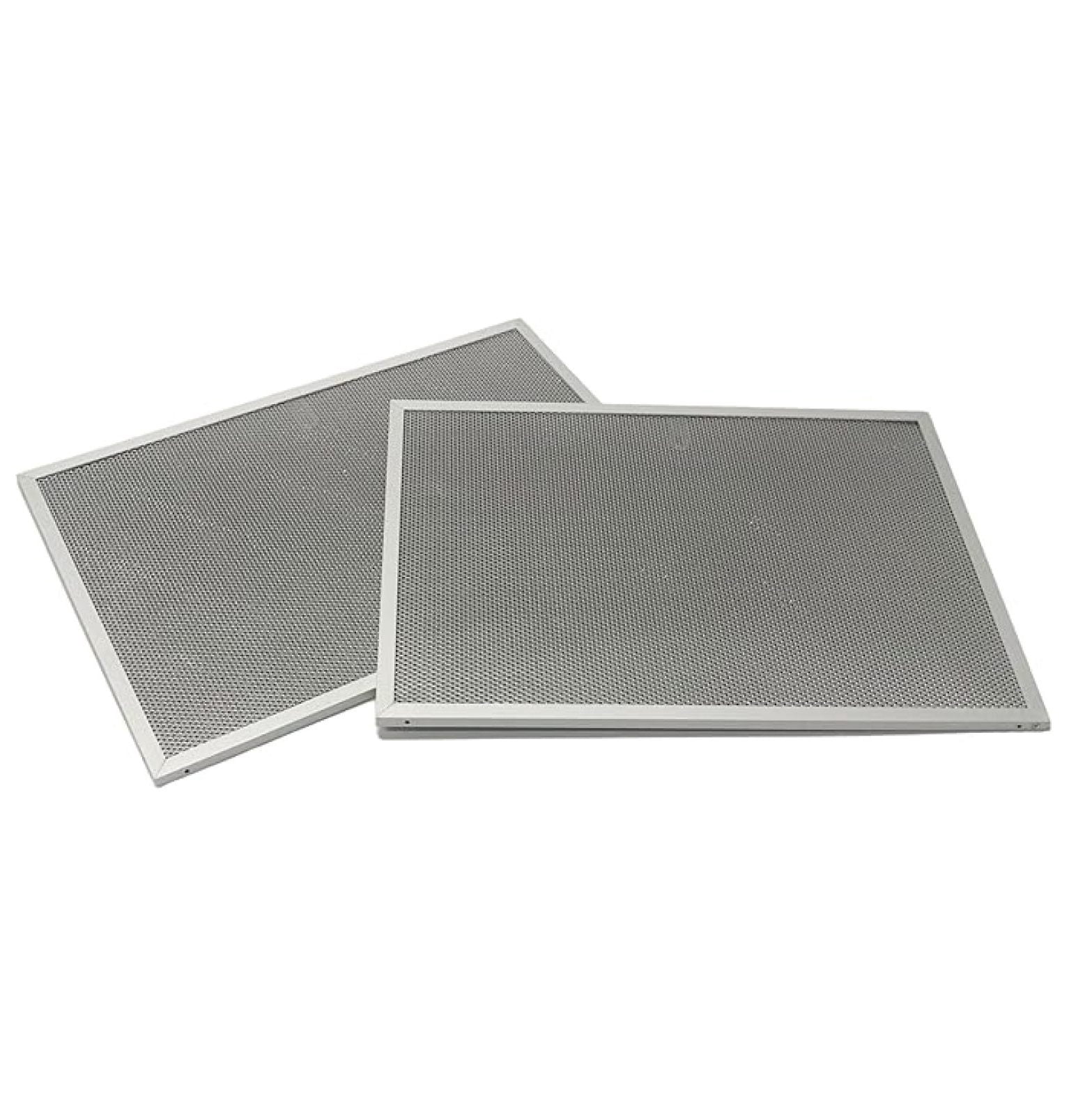 Range Hood Grease Filter - Two Pack Compatible with Part Number wb02x32234 Size 16-3/4 x 11-13/16 Inches