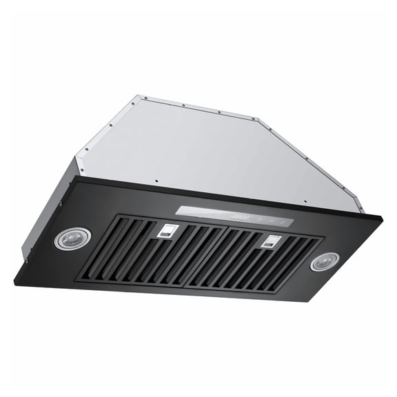 Range Hood Insert 30 Inch, 800 CFM Kitchen Vent Hood, Steel Stove Hood with Touch & Gesture Control, LED Lights, Ductable/Ductless Convertible