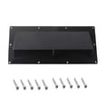 thumbnail image 1 of Range Hood Vent Cover with 10 Screws Assembly, Replacement, Durable, Spare Parts, RV Range Hood Exhaust Vent Cover for Trailer Camper black, 1 of 9