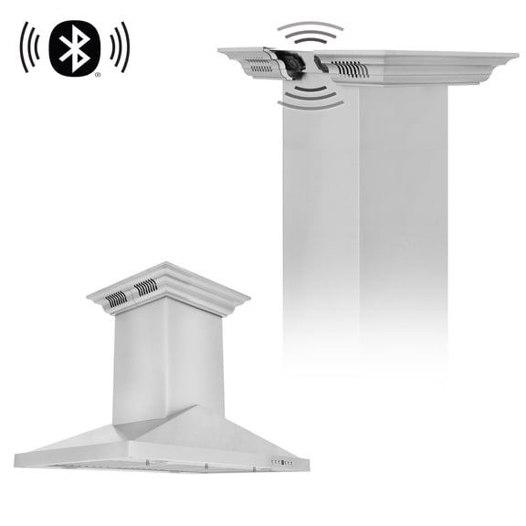 ZLINE GL1iCRN-BT-30 wall range hood