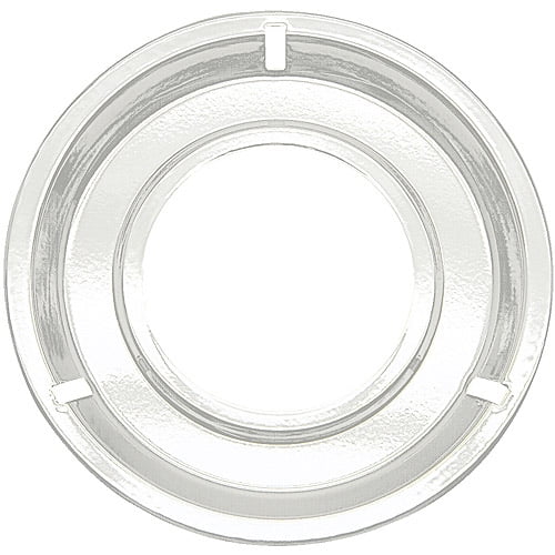 Range Kleen 1-Piece Drip Pan, Style G fits Round Burner Gas Ranges Caloric/Electrolux/Frigidaire/KitchenAid, White Porcelain