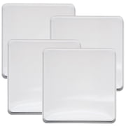 Range Kleen 563 White Square 4-Piece Burner Kover Set